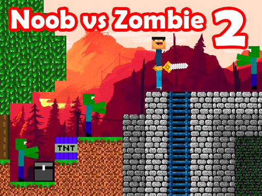 Noob vs Zombie 2 cover