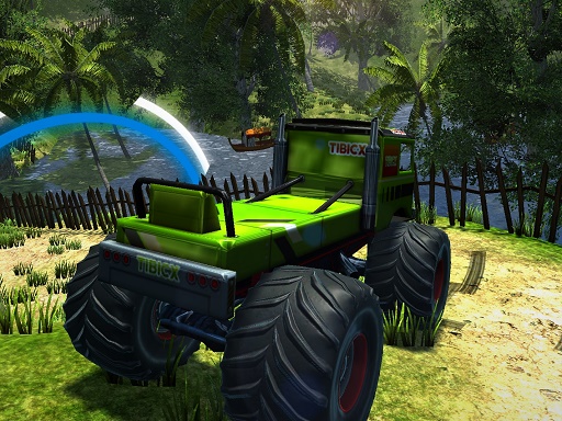 Realistic Monster Truck Offroad Simulator cover