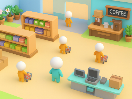 Big Supermarket Simulator cover